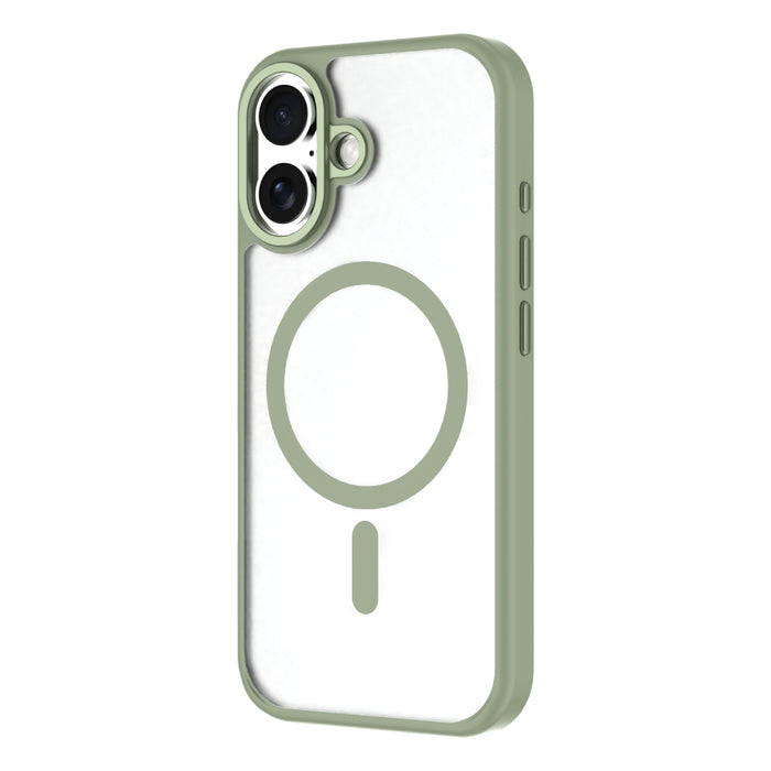 Hybrid Drop | SOFT TOUCH - iPhone 17 Case MagSafe Compatible - Green
