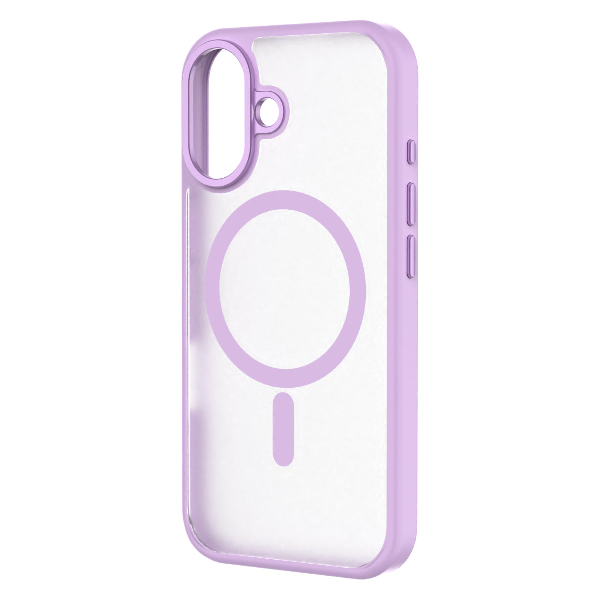 Hybrid Drop | SOFT TOUCH - iPhone 17 Case MagSafe Compatible - Purple