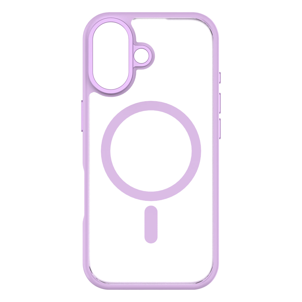 Hybrid Drop | SOFT TOUCH - iPhone 17 Case MagSafe Compatible - Purple