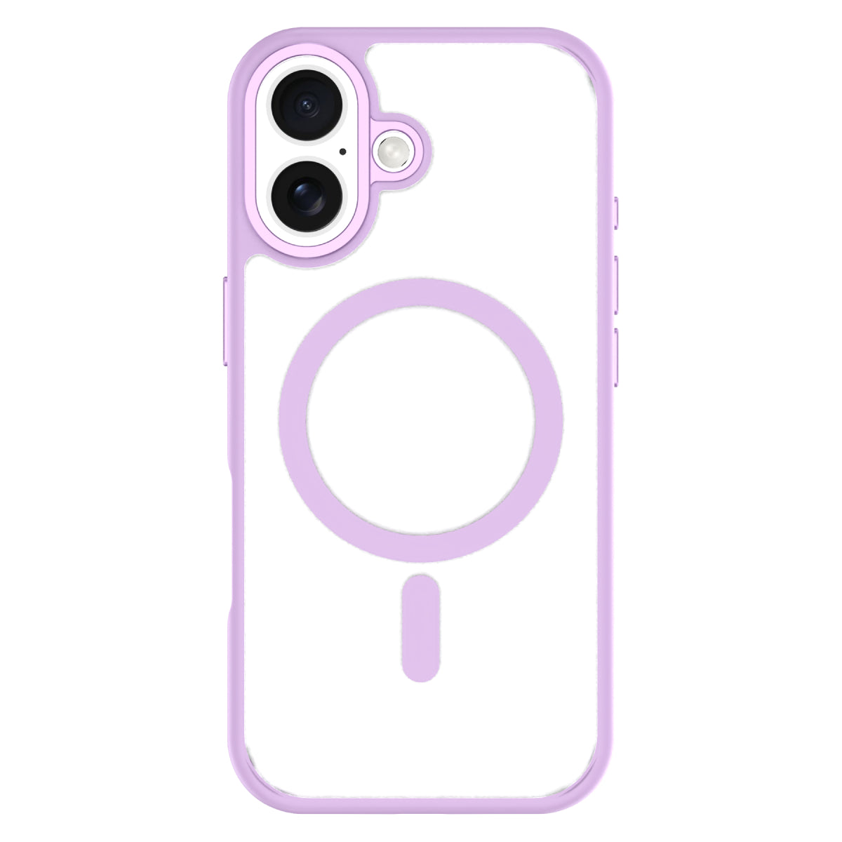 Hybrid Drop | SOFT TOUCH - iPhone 17 Case MagSafe Compatible - Purple