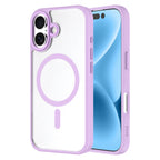 Hybrid Drop | SOFT TOUCH - iPhone 17 Case MagSafe Compatible - Purple