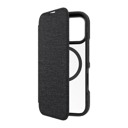 Hybrid Fold | MIL STD - iPhone 17 Folio Case Magsafe Compatible - Clear