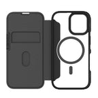 Hybrid Fold | MIL STD - iPhone 17 Folio Case Magsafe Compatible - Clear