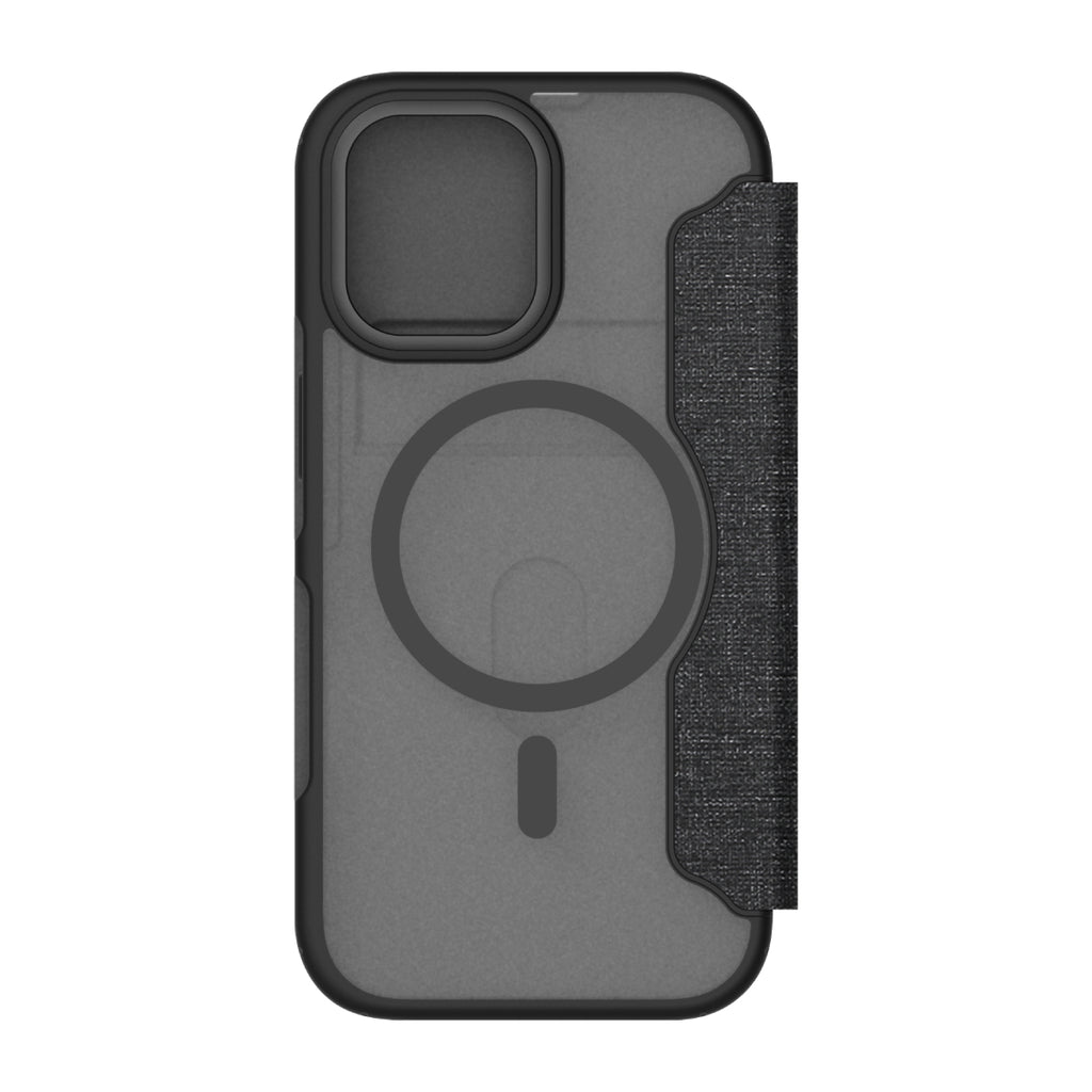 Hybrid Fold | MIL STD - iPhone 17 Folio Case Magsafe Compatible - Clear