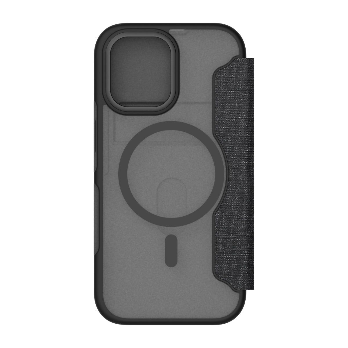 Hybrid Fold | MIL STD - iPhone 17 Folio Case Magsafe Compatible - Clear