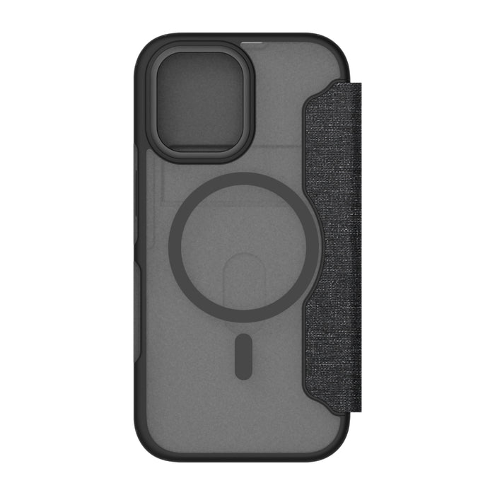 Hybrid Fold | MIL STD - iPhone 17 Folio Case Magsafe Compatible - Clear