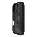 Hybrid Fold | MIL STD - iPhone 17 Folio Case Magsafe Compatible - Clear