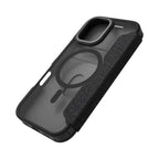 Hybrid Fold | MIL STD - iPhone 17 Folio Case Magsafe Compatible - Clear