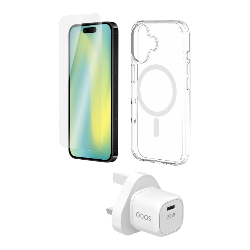 Starter Pack (UK Plug) - iPhone 17 - White
