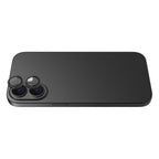 OptiRings - iPhone 17 | iPhone 16 | iPhone 16 Plus Camera Lens Protector - Black