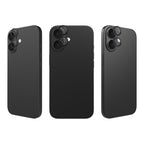 OptiRings - iPhone 17 | iPhone 16 | iPhone 16 Plus Camera Lens Protector - Black
