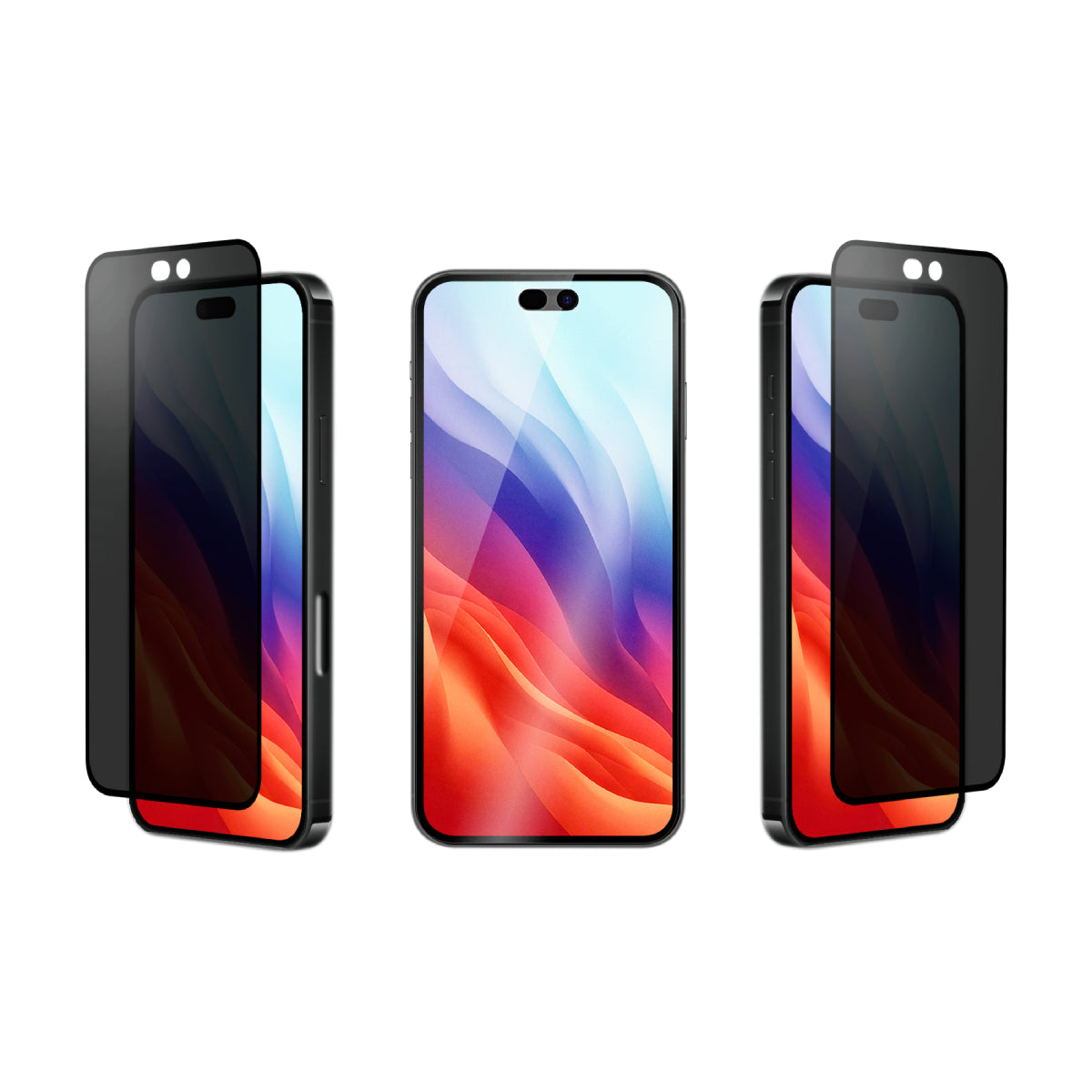 OptiGuard ECO Glass Privacy - iPhone 18 Pro Max - Privacy Black