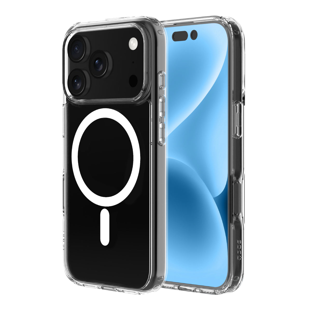 (OFG | GRS) Hybrid Snap - iPhone 18 Pro | 17 Pro Case MagSafe Compatible - Clear