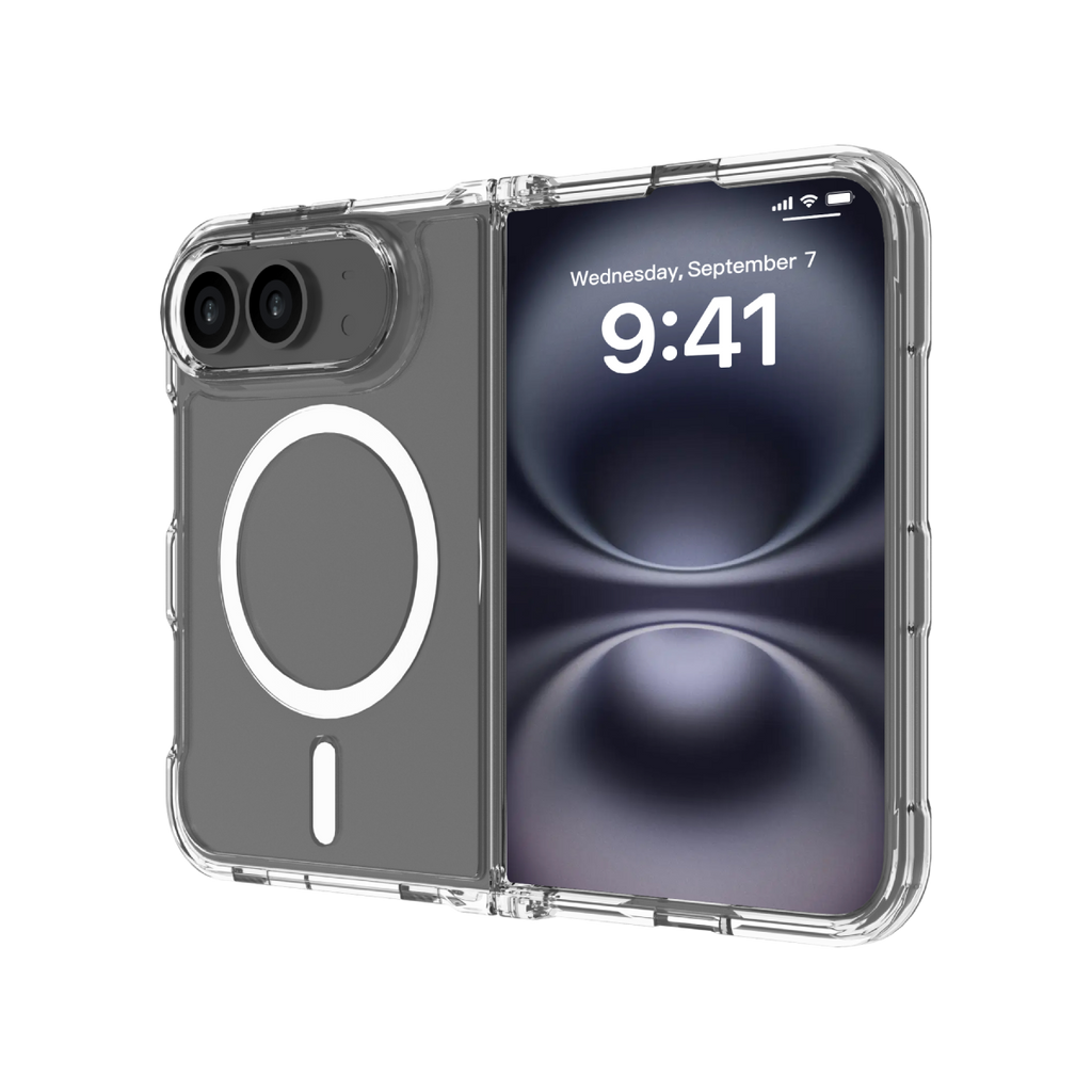 (GRS) HYBRID SNAP Case - iPhone Duo - Clear