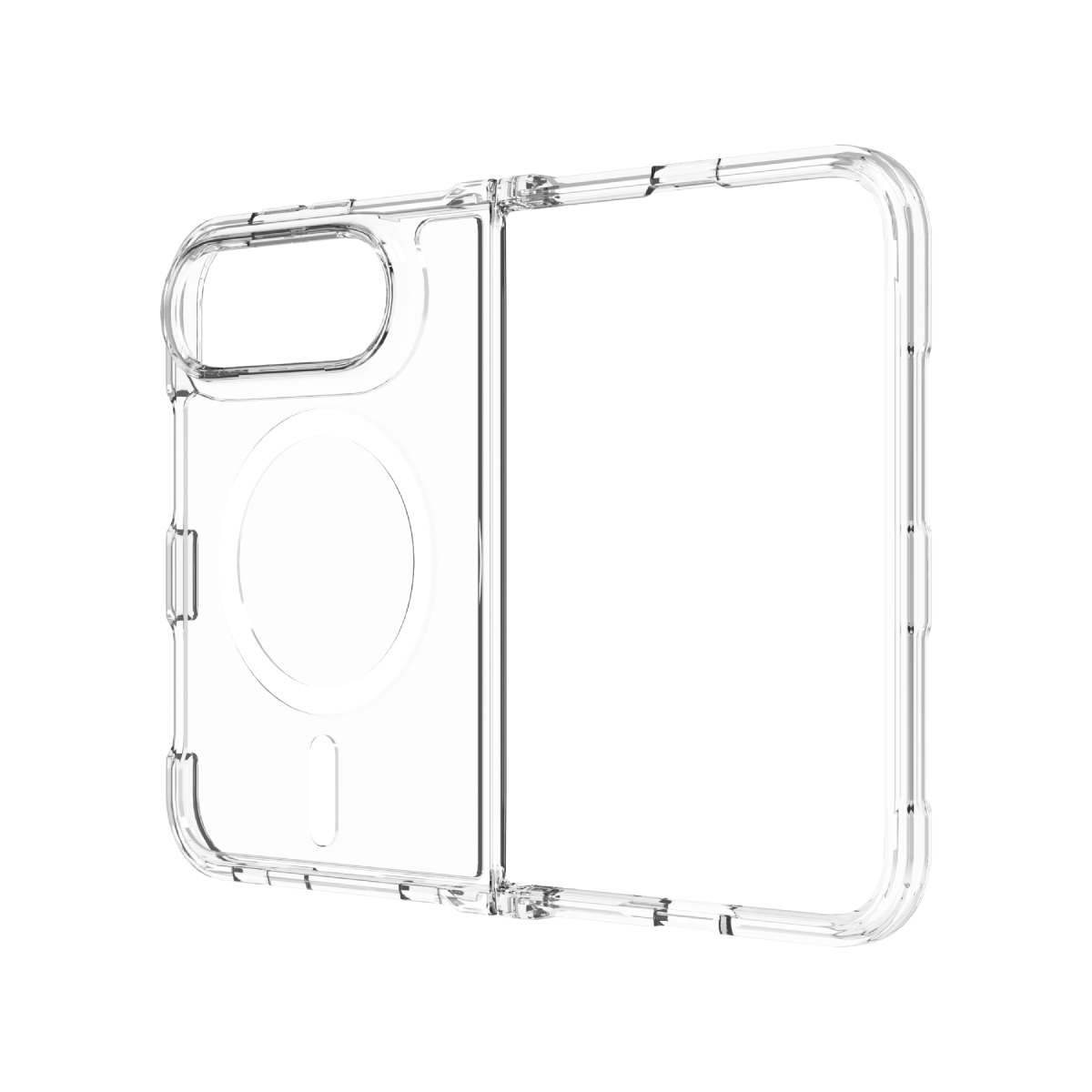 (GRS) HYBRID SNAP Case - iPhone Duo - Clear