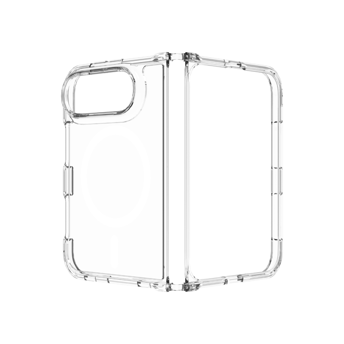 (GRS) HYBRID SNAP Case - iPhone Duo - Clear