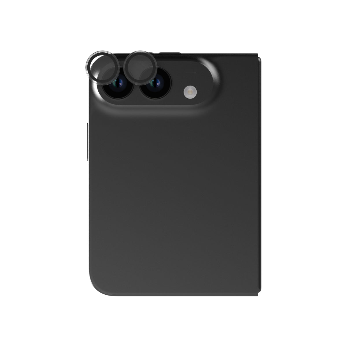 OptiRings - iPhone Duo Camera Lens Protector - Black