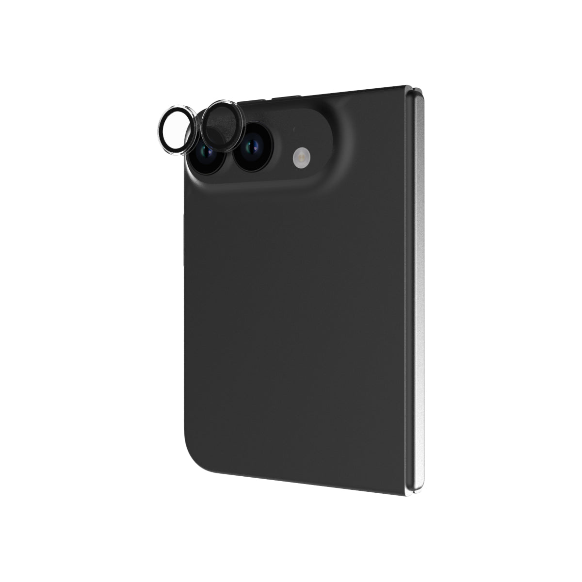 OptiRings - iPhone Duo Camera Lens Protector - Black