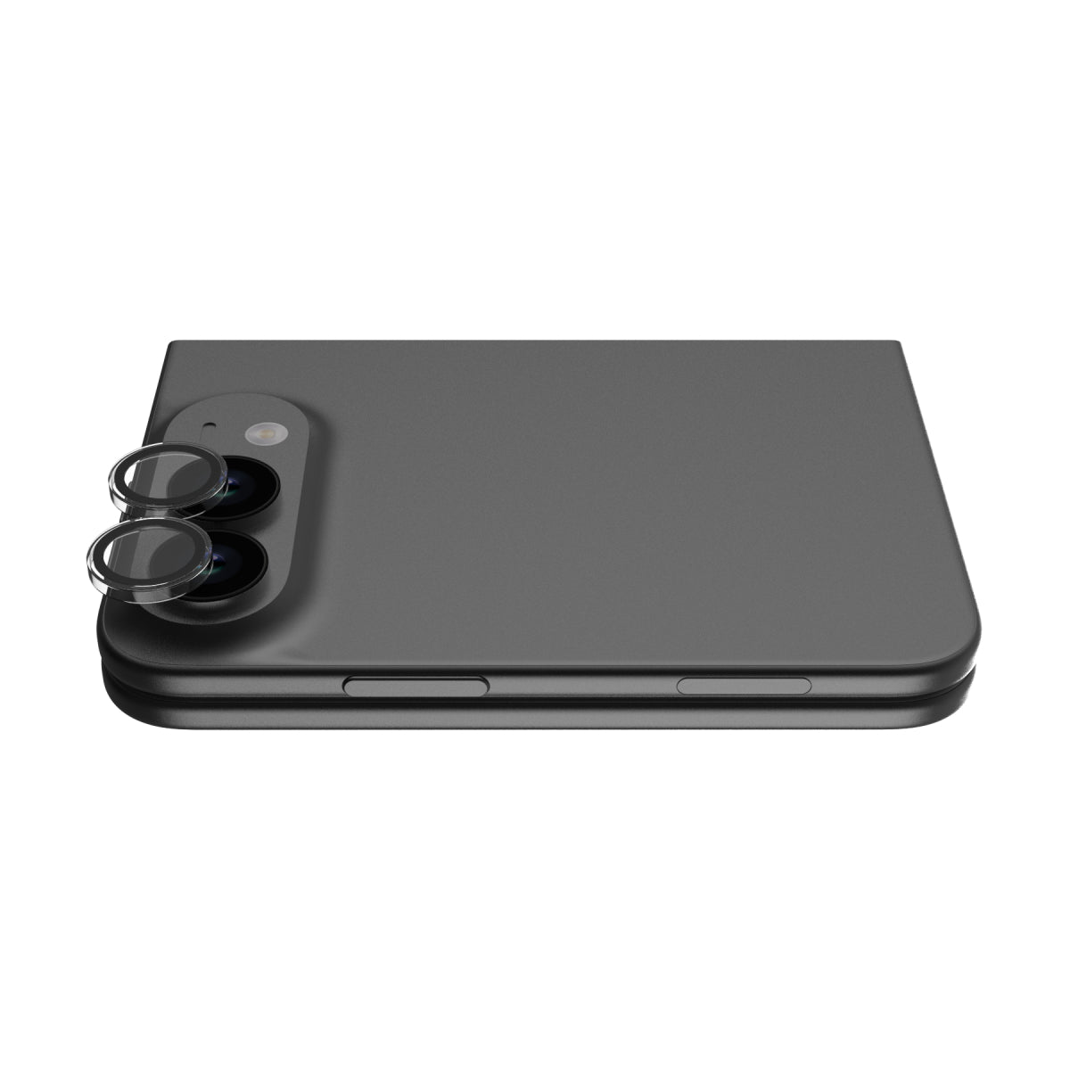 OptiRings - iPhone Duo Camera Lens Protector - Black