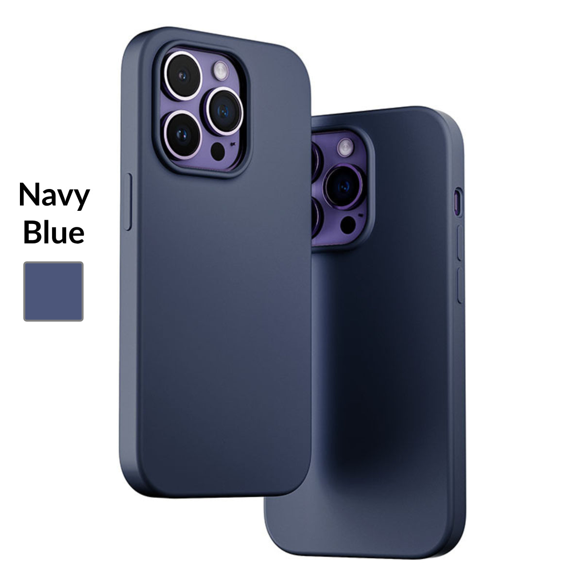 Touch Pure + Snap - iPhone 14 Pro Case MagSafe Compatible - Navy Blue