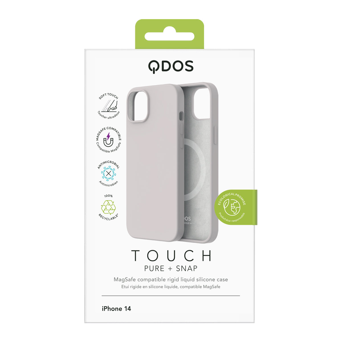 Touch Pure + Snap - iPhone 14 / iPhone 13 Case MagSafe Compatible - Starlight