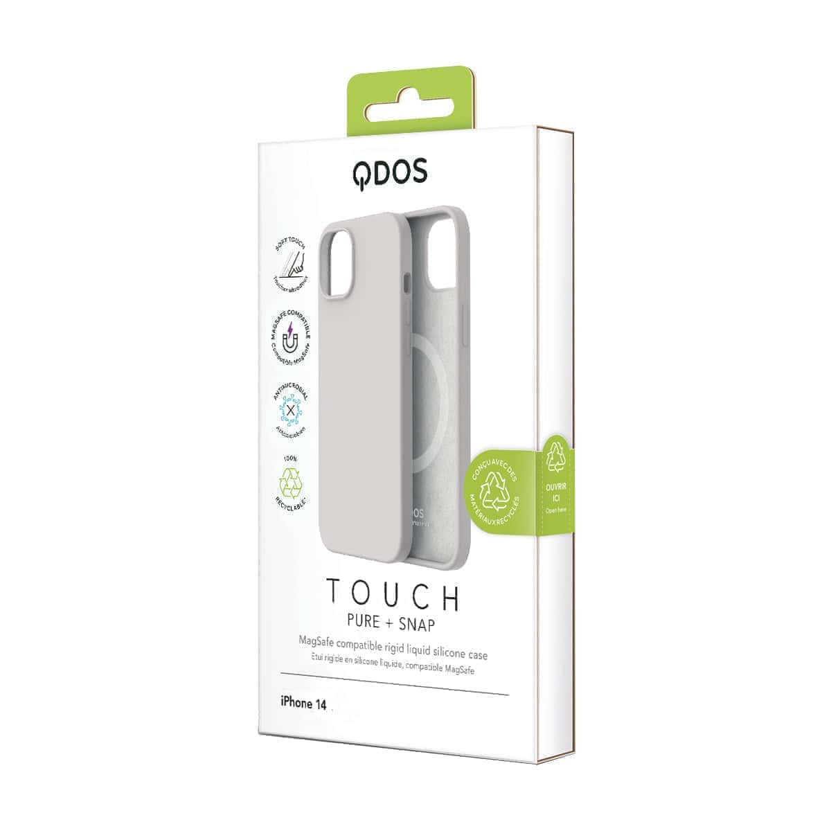 Touch Pure + Snap - iPhone 14 / iPhone 13 Case MagSafe Compatible - Starlight
