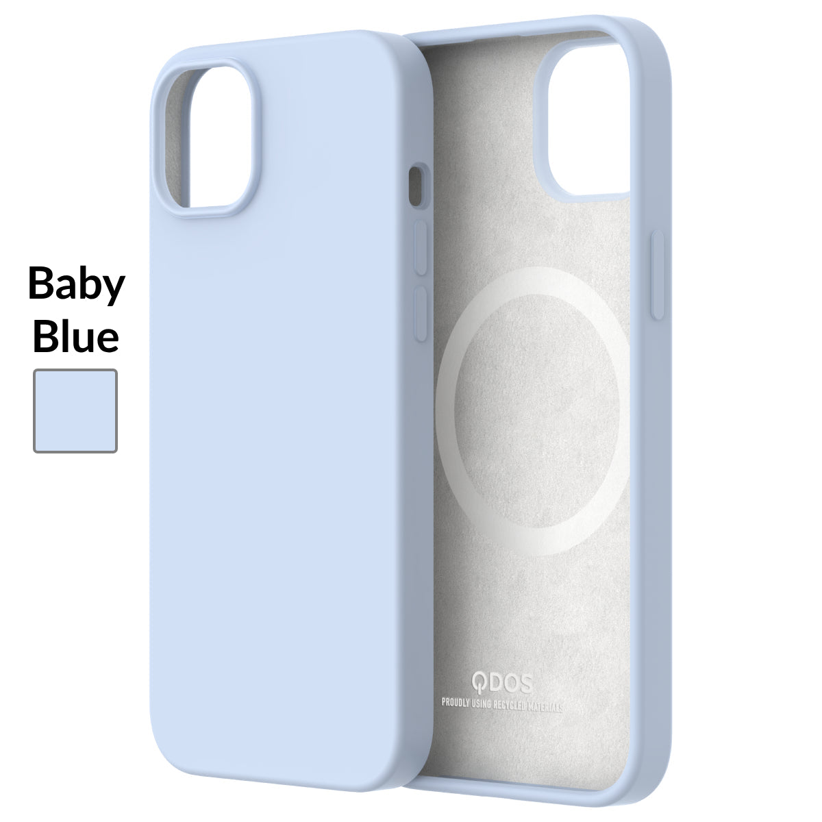 Touch Pure + Snap - iPhone 14 / iPhone 13 Case MagSafe Compatible - Baby Blue
