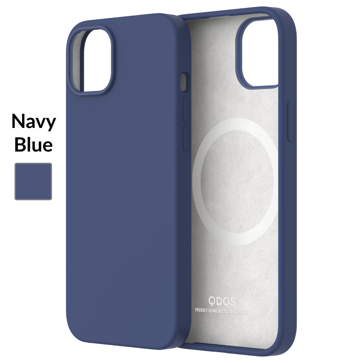 Touch Pure + Snap - iPhone 14 / iPhone 13 Case MagSafe Compatible - Navy Blue