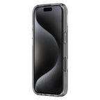 Hybrid - Apple iPhone 16 Pro Case - Clear, Angled Front View with Screen Display