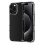 Hybrid - Apple iPhone 16 Pro Case - Clear, Side and Back View with Screen Display