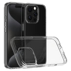 Hybrid - Apple iPhone 16 Pro Case - Clear, Side and Back View with Screen Display