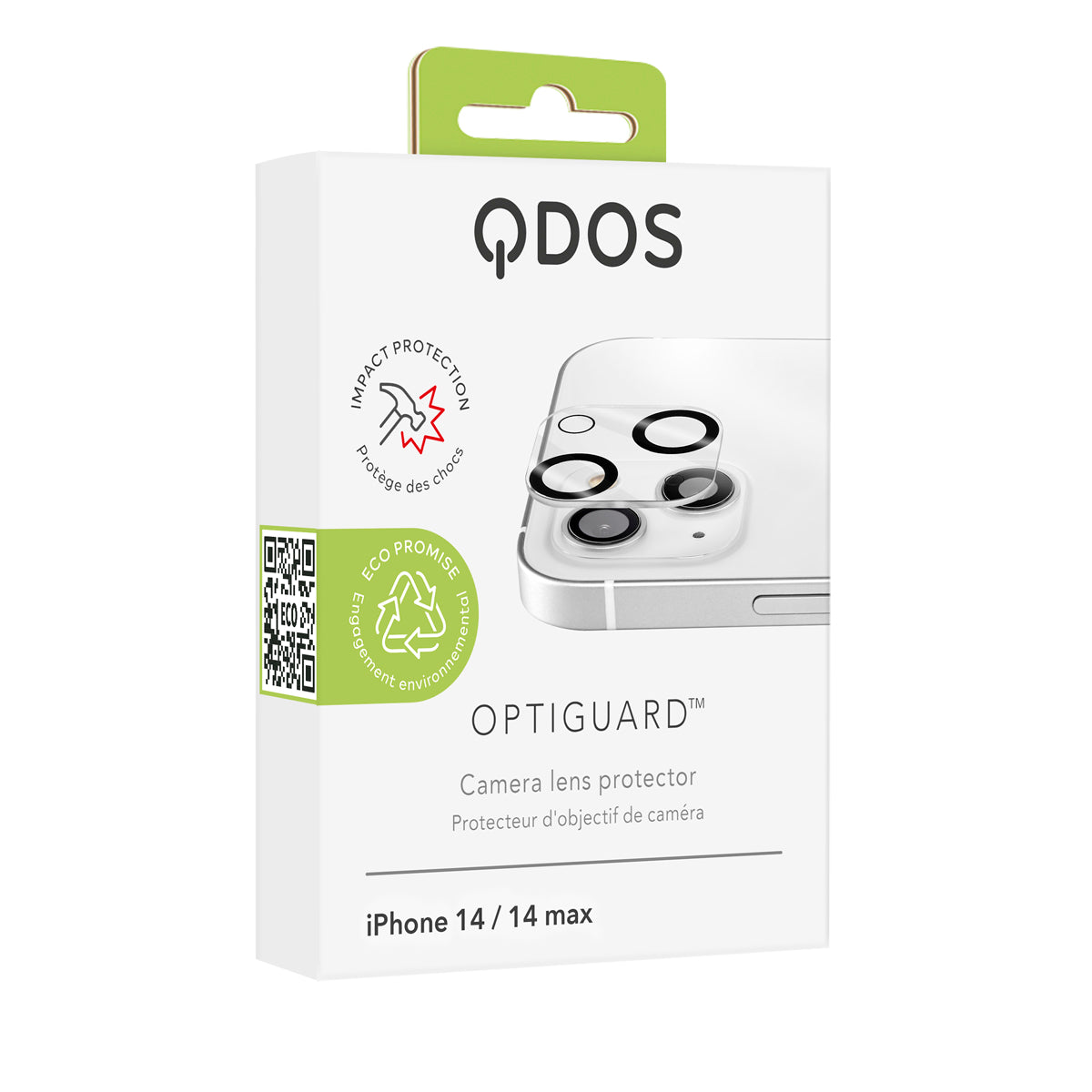 OptiGuard - iPhone 14 | iPhone 14 Plus Camera Lens Protector - Clear