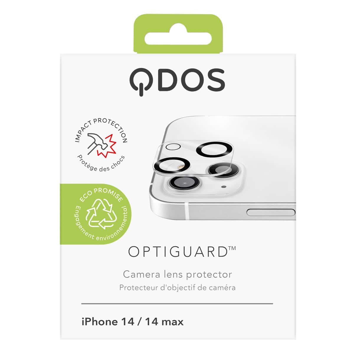 OptiGuard - iPhone 14 | iPhone 14 Plus Camera Lens Protector - Clear