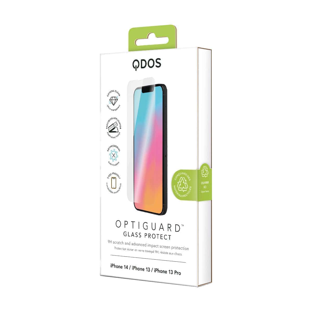 OptiGuard Glass Protect - Phone 14 | iPhone 13 | iPhone 13 Pro Screen Protector - Clear