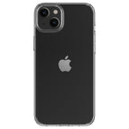 Hybrid - Apple iPhone 14 Plus  - Clear, Rear View Transparent Back with black iPhone 14 Plus