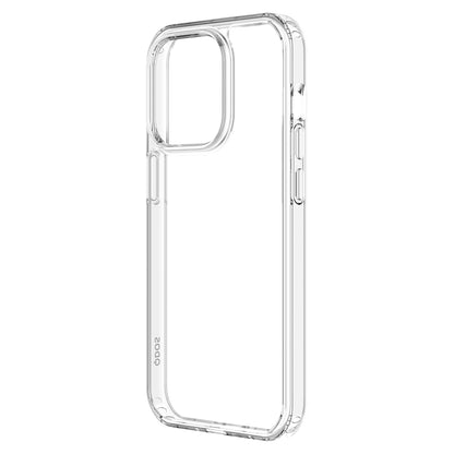 Hybrid - Apple iPhone 14 Pro  - Clear, Angled Rear View Transparent Back Without Phone