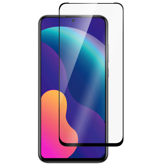 OptiGuard Glass Protect Black - Xiaomi Redmi Note 11S Screen Protector - Clear / Black Frame