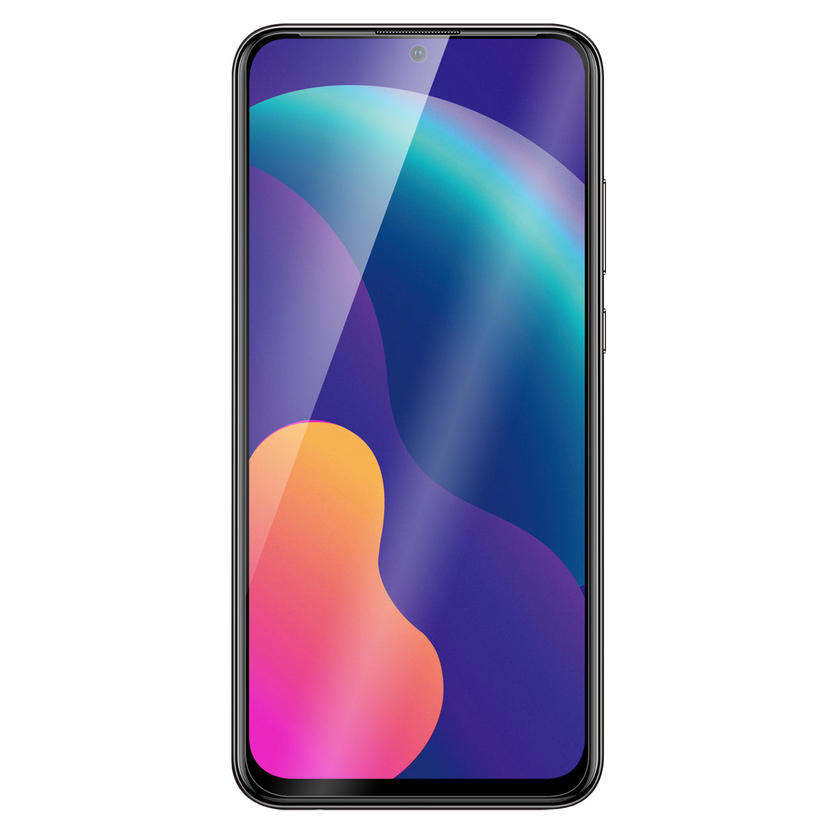 OptiGuard Glass Protect Black - Xiaomi Redmi Note 11S Screen Protector - Clear / Black Frame