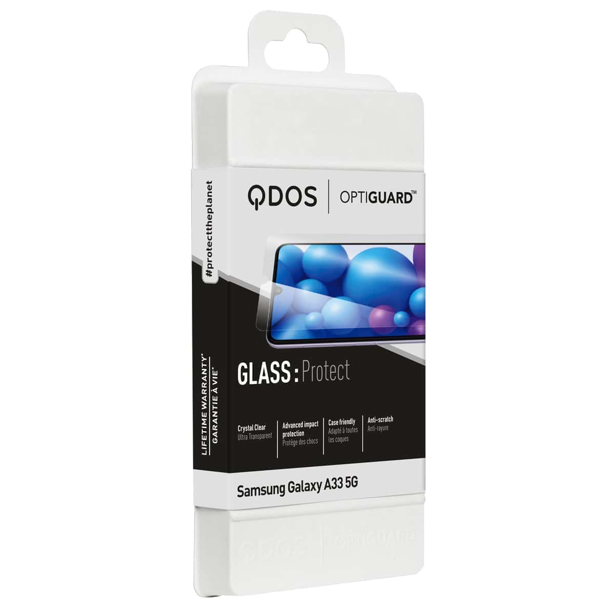 OptiGuard Glass Protect - Samsung Galaxy A33 5G Screen Protector - Clear