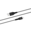 Braided USB-A to Lightning Cable (2M)