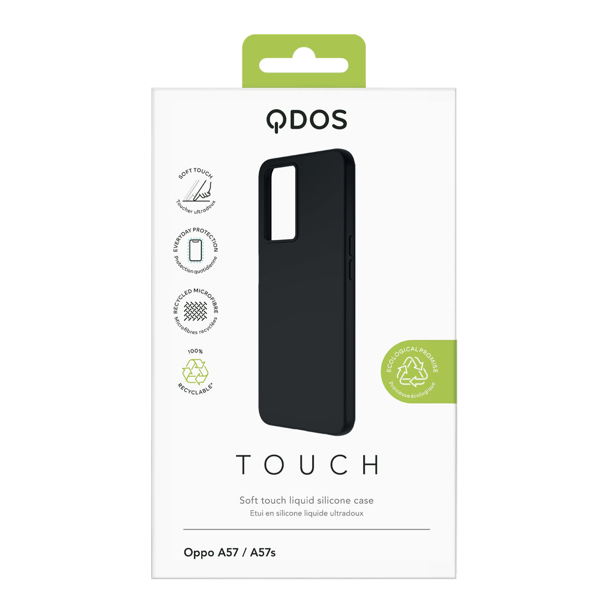 Touch Case for OPPO A57 4G | A57s 4G - Black