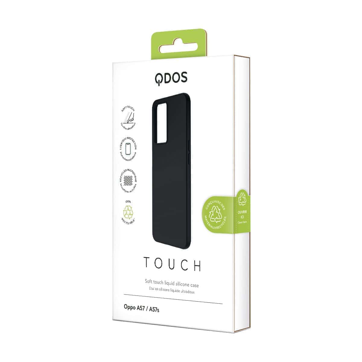 Touch Case for OPPO A57 4G | A57s 4G - Black