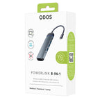 PowerLink COMBI 8-in-1 USB-C Hub - Space Grey