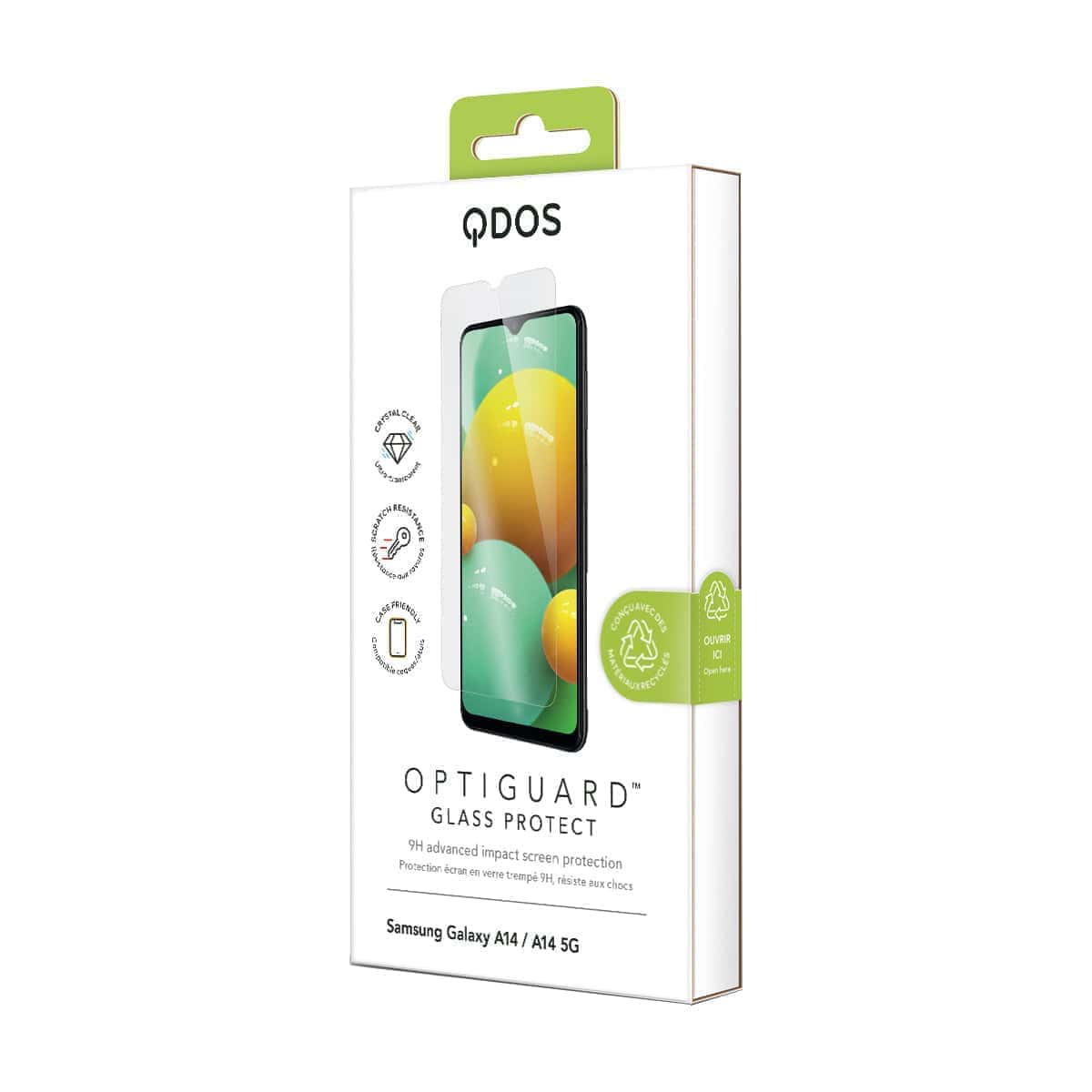 OptiGuard Glass Protect - Samsung Galaxy A14 | Galaxy A14 5G Screen Protector - Clear