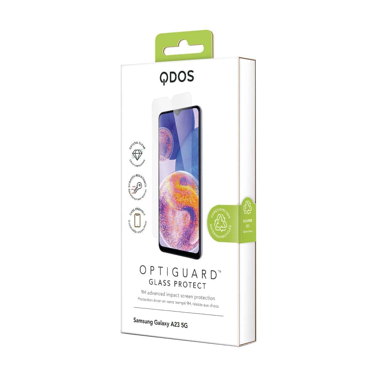 OptiGuard Glass Protect - Samsung Galaxy A23 5G Screen Protector - Clear
