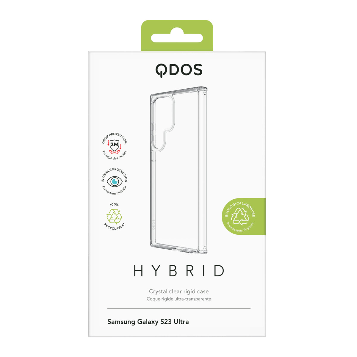 Hybrid - Samsung Galaxy S23 Ultra Case - Clear