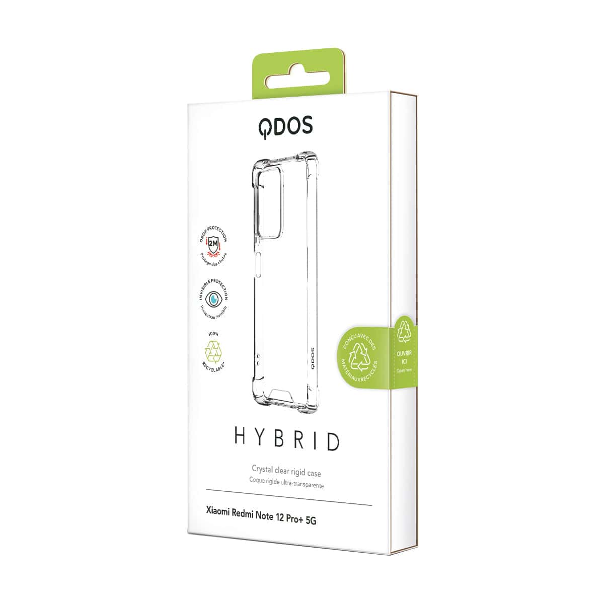 Hybrid - Xiaomi Redmi Note 12 Pro+ 5G Case - Clear