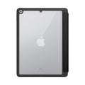 MUSE - Apple iPad (9th/8th/7th gen) Folio Case - Clear / Grey