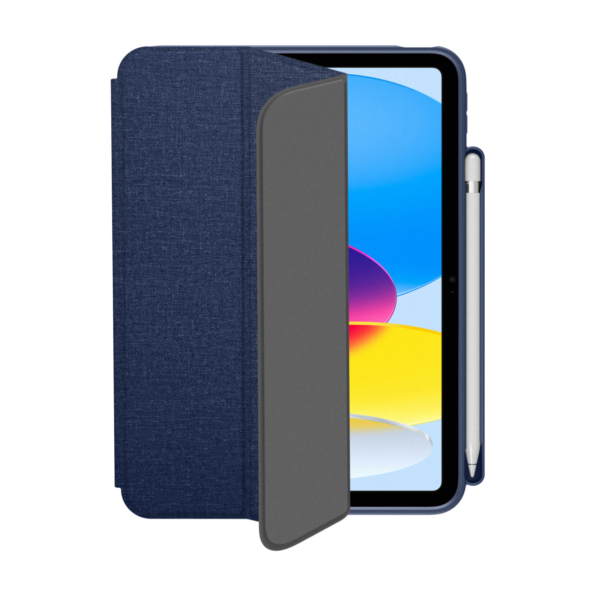 MUSE - Apple iPad (A16) / iPad (10th gen) Folio Case - Clear / Blue