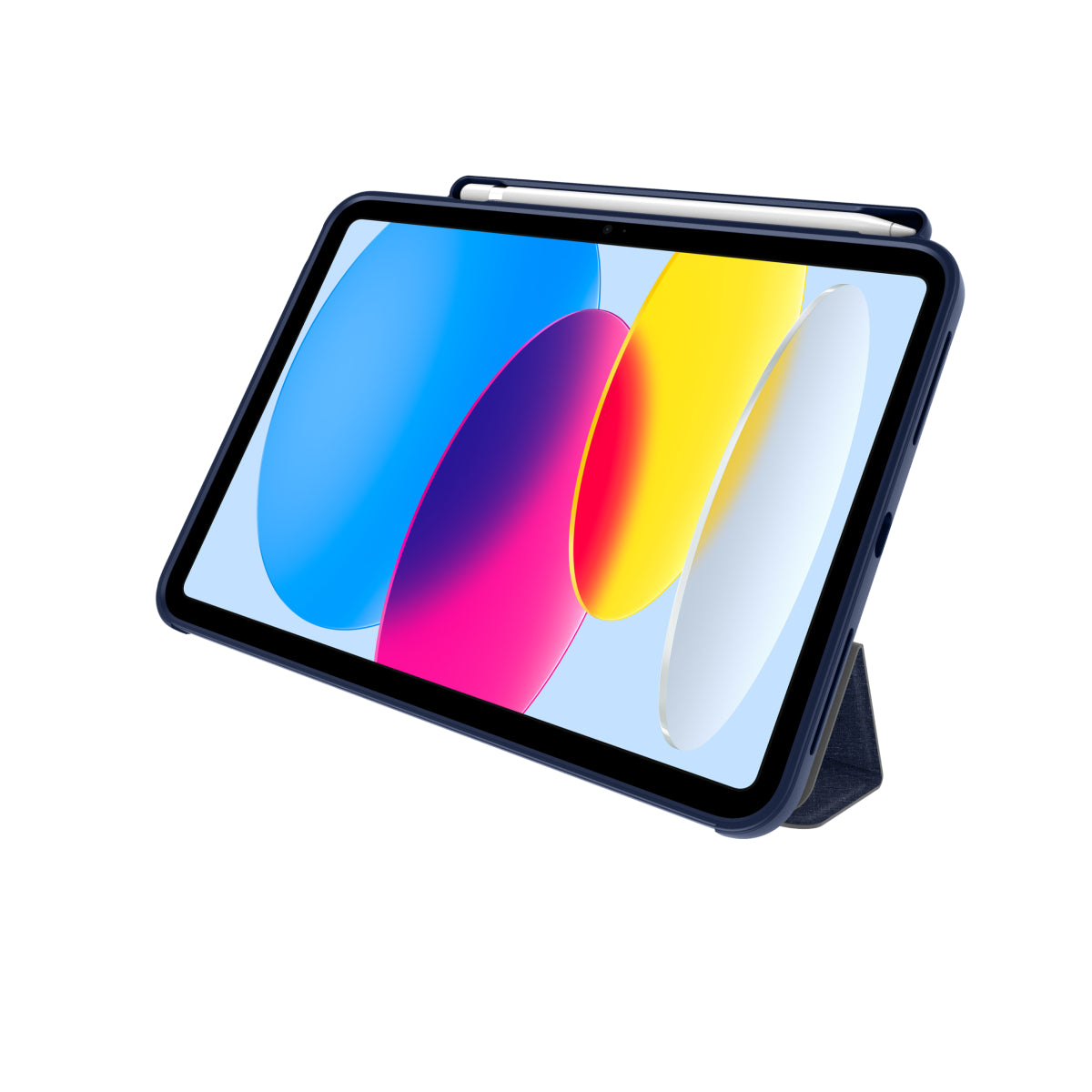 MUSE - Apple iPad (A16) / iPad (10th gen) Folio Case - Clear / Blue